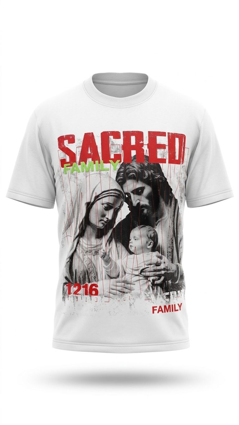 Camiseta Sacred Family HOPE
